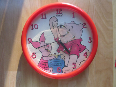 Disney Fantasma Winnie the Pooh Wall Clock Tigger Piglet | eBay
