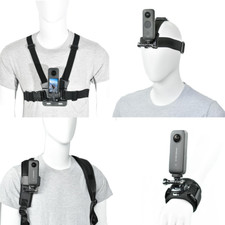 Chest Mount Kit for Insta360 X5/X4/X3/Ace Pro/Go3S, Including Camera Chest