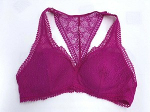 fuschia bralette