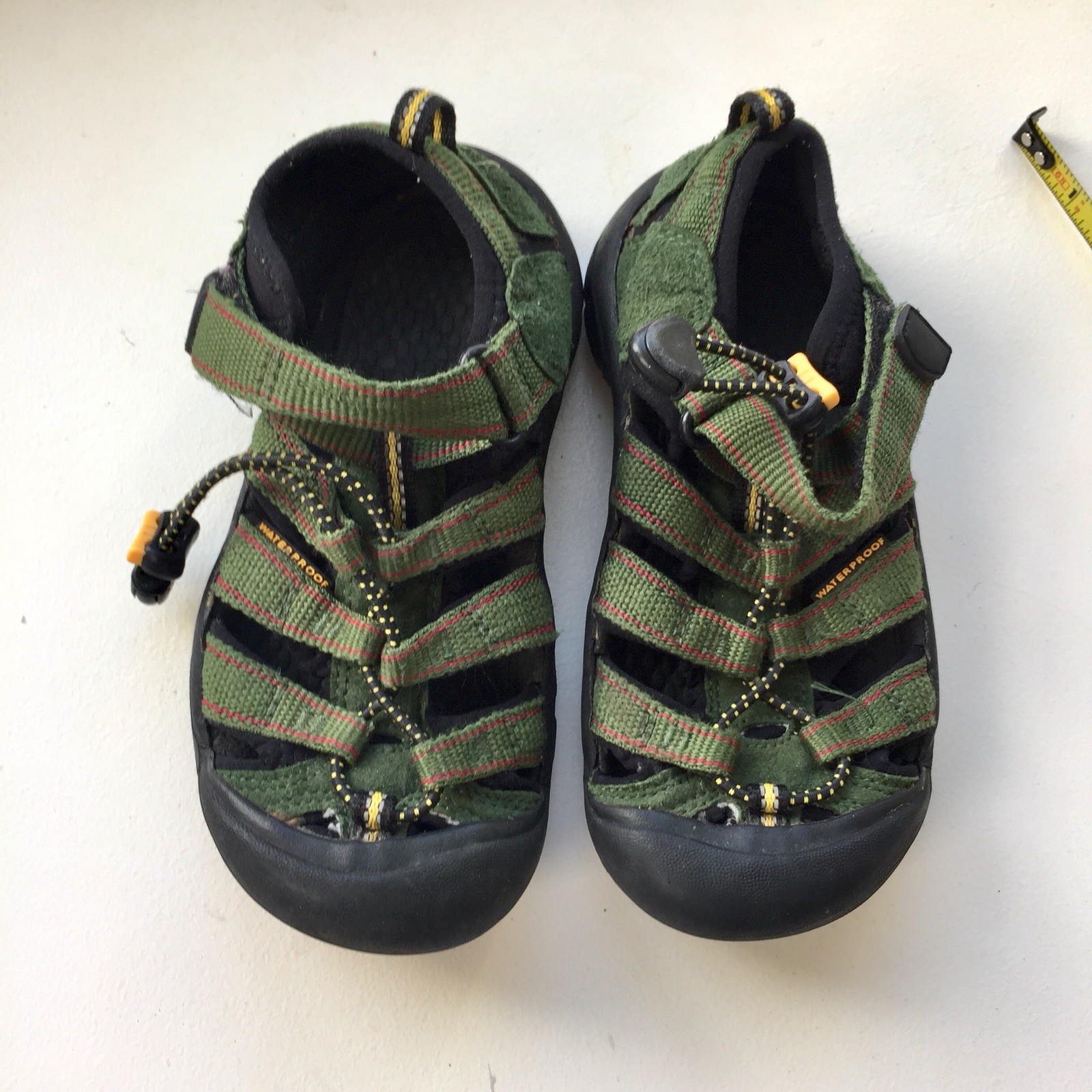 Sandali Keen Youth 12 Newport H2 verde impermeabile bambini sandalo outdoor scarpa da acqua