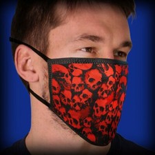 Ancient Skulls Face Mask Protect Mouth and Nose Reusable two Layer Unisex