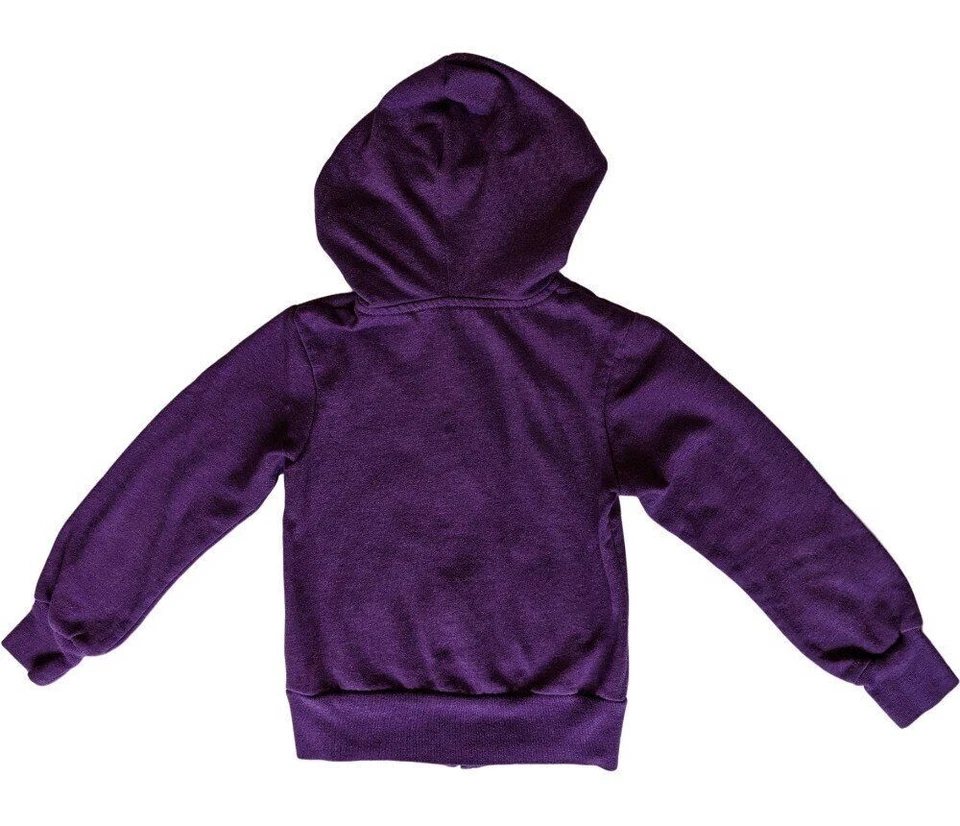 Толстовка с капюшоном EUC Total Girl с трафаретной печатью на молнии спереди, размер XS (4-5) - Изображение 4 из 4