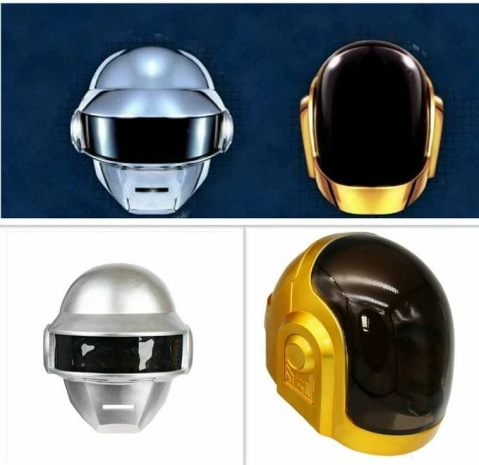 Xcoser Daft Punk Helmet Replica Thomas DJ Comic Mask Cosplay Props Helmet Party - Image 2 of 4