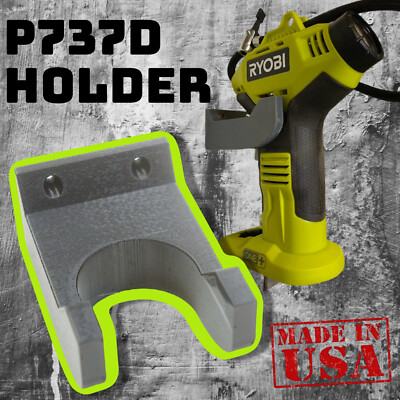 Wall Mount Bracket Holder for Ryobi P737D 18v 150 PSI Power