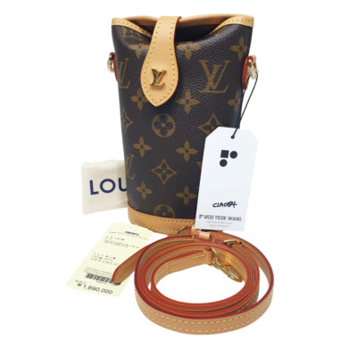 TARIFF FREE Authentic Louis Vuitton Fold Me Monogram M80874 With Dust Bag CLA084