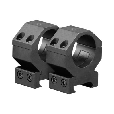 HEAVY DUTY 1'' Scope Rings Medium Rise For Picatinny 1913 Rail Mounts, Aluminum
