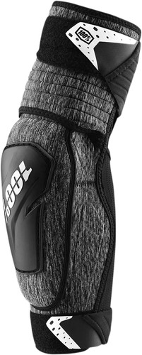 Open Box 100% Adults Fortis Elbow Guards Gray/Black Size SM/MD
