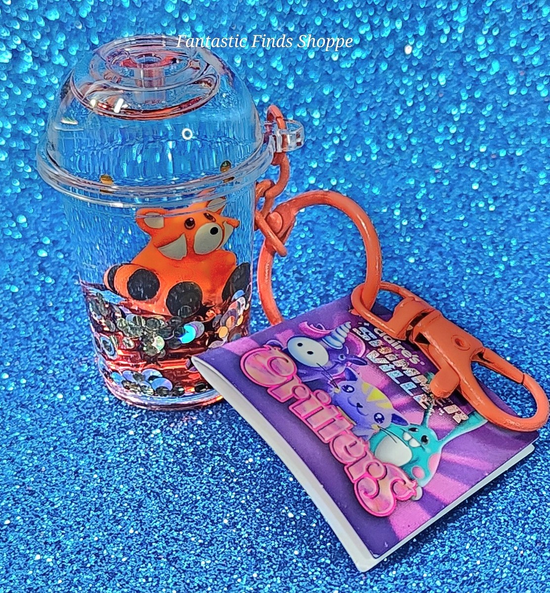 Claire's ShimmerVille Critters Xingy the Fox Water-Filled Key