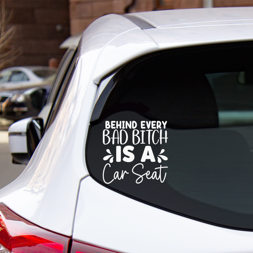Funny sassy girl Vinyl Car Decal – 15x15cm Waterproof Sticker - humour car decal - Picture 3 of 3