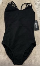 NWT Daydance Camisole Dance Leotard for Women Cotton Spaghetti Straps XS
