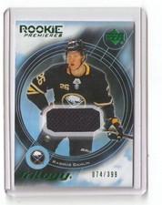 18-19 UD Trilogy Retro Rookie Premieres Emerald Jersey Rasmus Dahlin/399