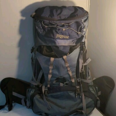 Jansport Backpacking Internal Frame Purist 59 H2O blue multi day LARGE backpack | eBay Jansport Backpacking Internal Frame Purist 59 H2O blue multi day LARGE backpack | eBay