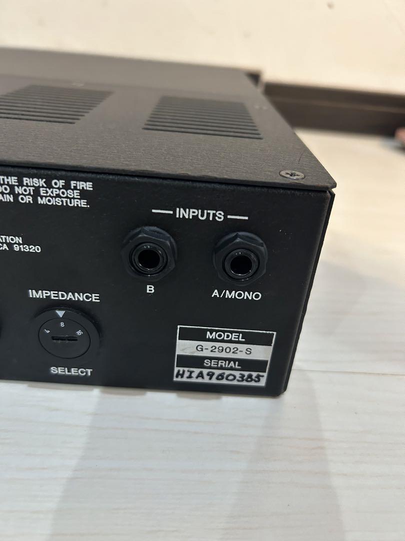 VHT / G-2902-S/II TWO/NINETY/TWO ステレオパワーアンプ ジャンク