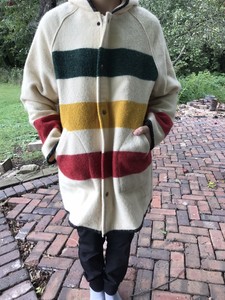Vintage Hudson Bay Woolrich Pendleton Wool Blanket Coat ...