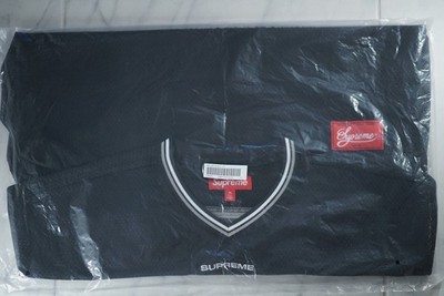 Supreme Jacquard Rib Football Jersey Black Size XL FW24 BRAND NEW