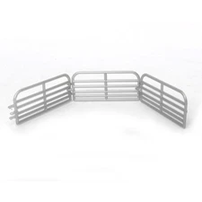 Standi Toys 1/64 3 Pack of Silver Plastic 10 feet to Scale Cattle Gates ST435