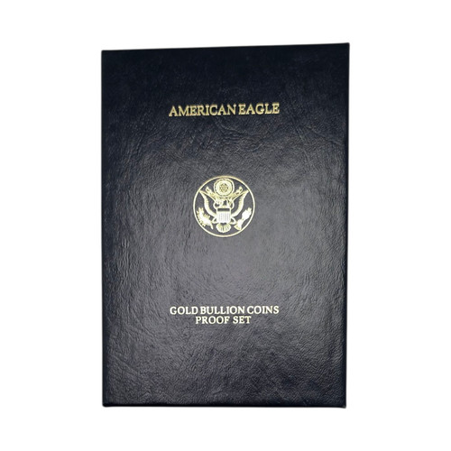 1993 AMERICAN EAGLE GOLD BULLION FOUR COIN PROOF SET - BOX ONLY #8253