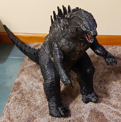 JAKKS Pacific Godzilla Figure with Detachable Tail 2014 MPN 3126NT01