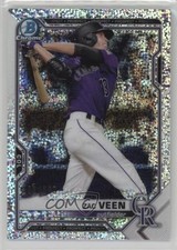 2021 Bowman Chrome Prospects Speckle Refractor 253/299 Zac Veen #BCP-3 1h39