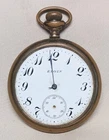 Antique  Elgin 7 jewel Pocket Watch Gold Filled - Missing Parts Not Working