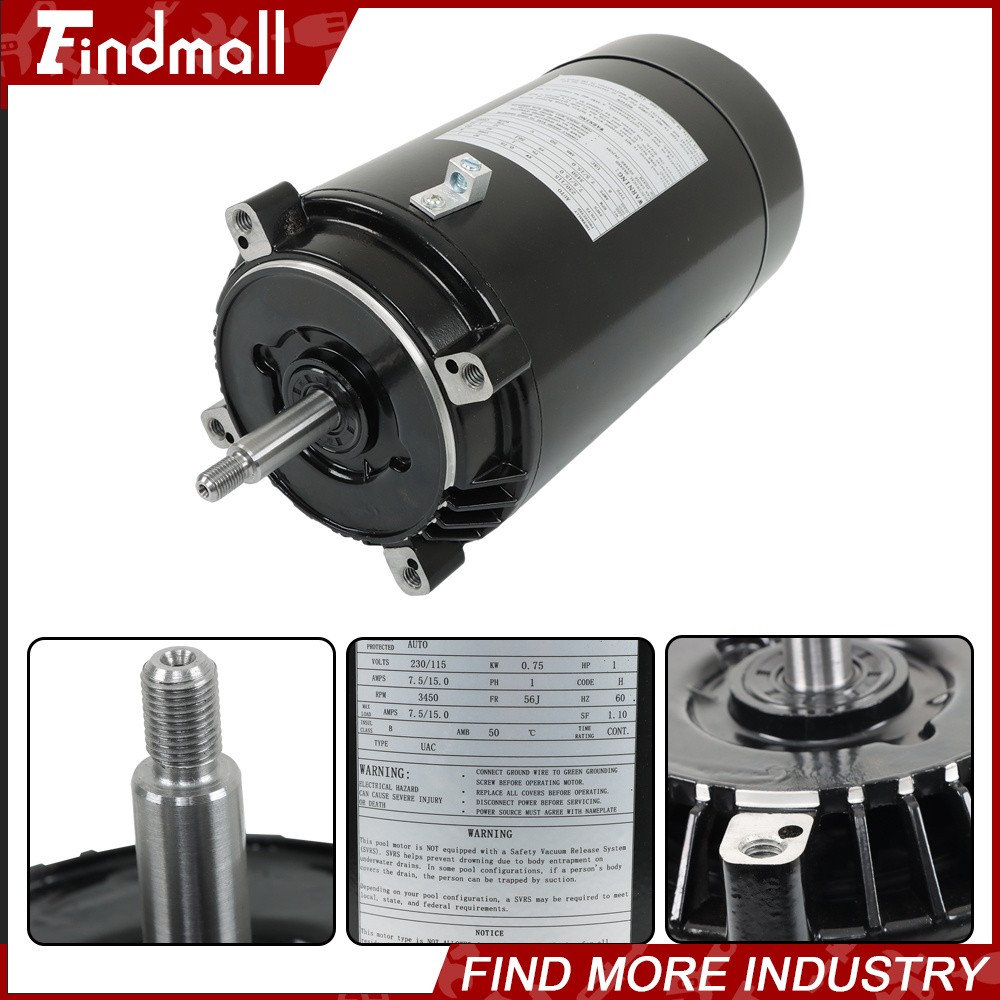 Pool Pump Motor & Seal Kit UST1102 For Hayward Max Flow Century 1 hp ...