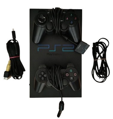Sony Playstation 2 Spielkonsole SCPH-30004R PAL inkl. 2x Controller + 15 Spiele