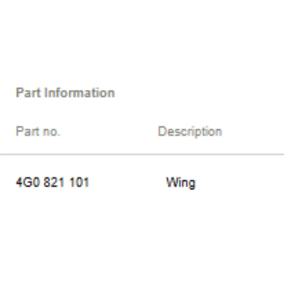 2012β2018 AUDI A6 S6 QUATTRO FRONT LEFT FENDER USED OEM 4G0821101 - Image 3 of 4