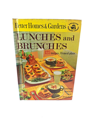 Better Homes & Gardens 1963 COOKBOOK Lunches and Brunches