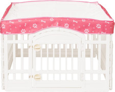 Dog Playpen Mesh Top Cover for 36" Inch Pet Playpen with 4 Panels, Note: Plaype