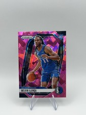 2024-25 Panini Prizm NBA Melvin Ajinca RC #255 Dallas Dallas Mavericks Pink