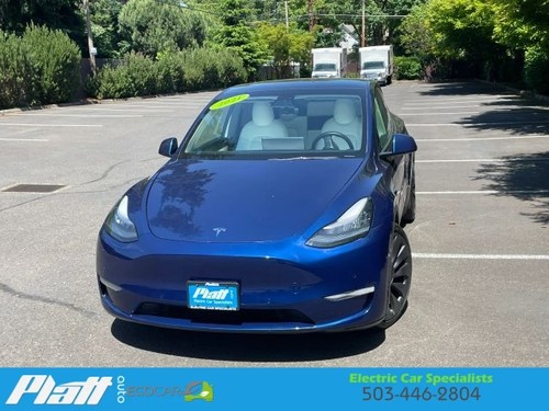 2021 Tesla Model Y Performance Sport Utility 4D