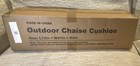 Outdoor Chaise Cushion Beige 72 x 21 x 4 in for Chaise Lounge (A1) — photo 1