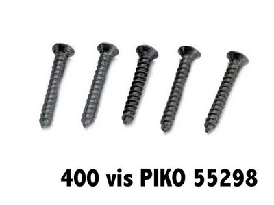 PIKO 400 short screws 1.5 x 10.2 mm for laying rails - HO / N - PIKO 55298