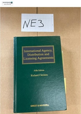 International Agency, Distribution and Licensing Agreements 5th ed