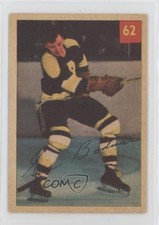 1954-55 Parkhurst Gus Bodnar (Text Back) #62 4wd