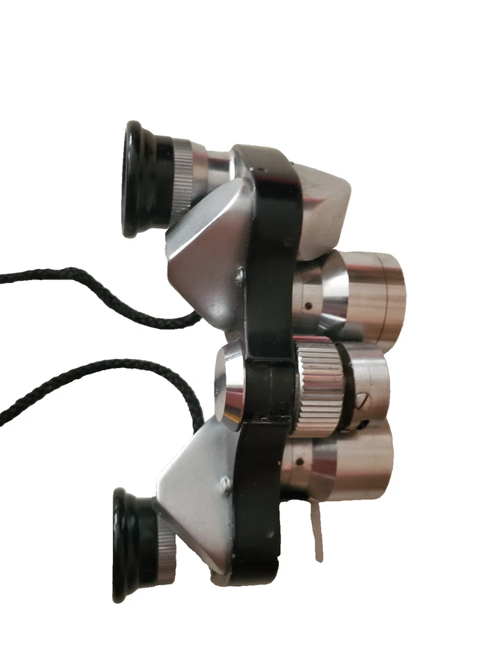 Vintage Kenkos miniature binoculars mid 20th century 6×15 field 7 coated lenz - Image 3 of 4