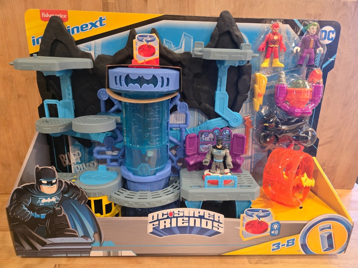 Fisher Price Imaginext DC Super Friends Bat Tech Batcave Showdown