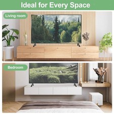 2Pcs TV Stand Desktop Bracket Holder for LED Flat Screen TV Accessories