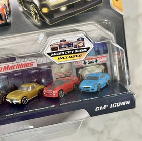 Micro Machines: Series 4, GM Icons #11 + Service Station Display, New: 2021.
