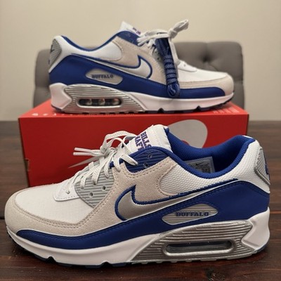 Nike Air Max 90 Buffalo Bills Rivalries Collection Shoes Sz 10.5 Mens II7589-100