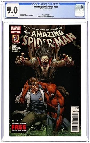 Amazing Spider-Man #689A Camuncoli CGC 9.0 2012 4623175002