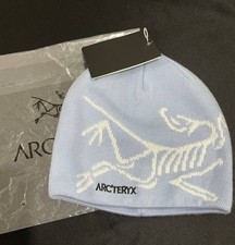 NWT - Arc'teryx Bird Head Toque Beanie Light Blue Merino Wool Winter Hat