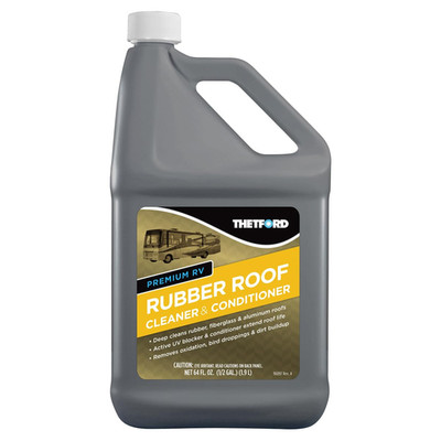 Premium Rv Rubber Roof Cleaner - Non-Toxic Non-Abrasive Rv Roof Detergent 64 Oz