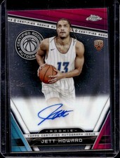2023-24 Topps Chrome Jett Howard Certified Auto RC #CRA-JH Magic Rookie