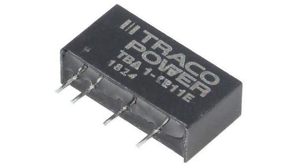 Przetwornica Dc/Dc, 1W, Uwej: 10,8...13,2VDC, Uwyj: 5VDC, Iwyj: 200Ma TBA 1-1211-image