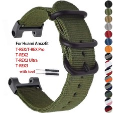 Nylon Band for Huami Amazfit T-rex 3/2 pro Watch Strap for Huami Amazfit T-rex U