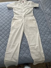 Women s Dickies FLEX Cooling Short Sleeve Coveralls White Size Large NWT