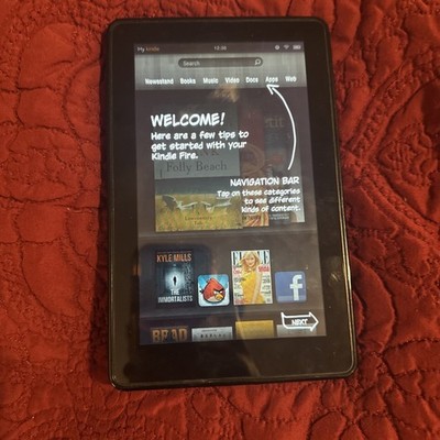 Amazon Kindle Fire DO1400, Good Condition, Reset And Tested.