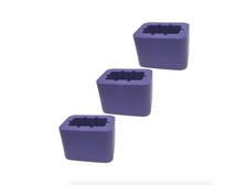 3-Pack Seat Belt Buckle Booster BPA Free - Raises Your Seat Belt for Easy A...