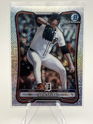 2026 Bowman Chrome Tarik Skubal Mojo Refractor #76 Detroit Tigers